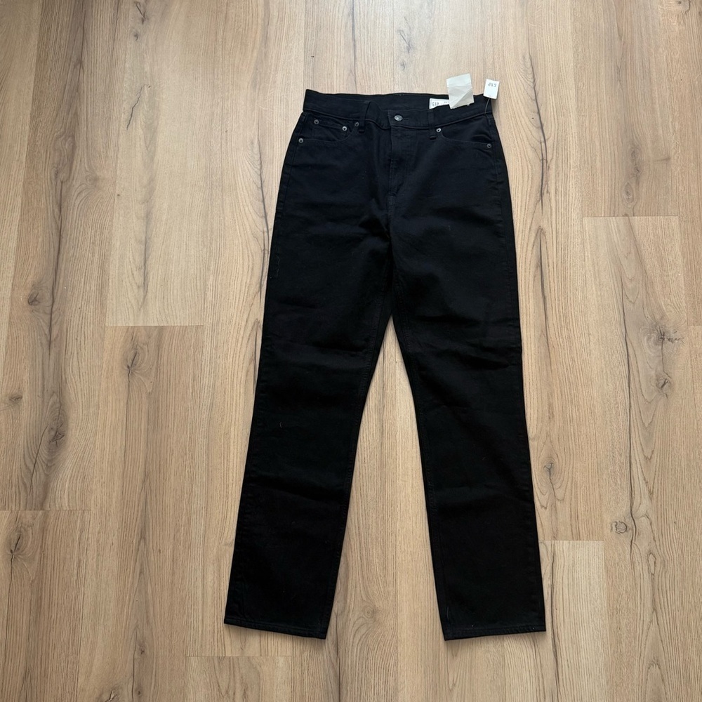 Women’s Gap Cheeky Straight Black Jeans
